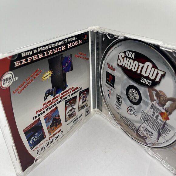NBA ShootOut 2003 (Sony PlayStation 1, 2002) Compete With Manual PS1 - Picture 7 of 8